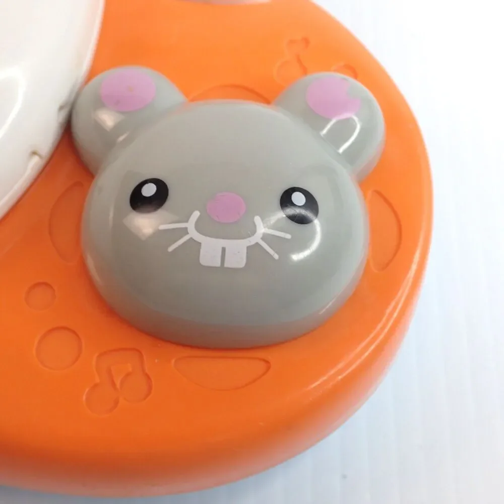 Vtech Baby's Light-Up Laptop Mouse ABCs 123s Bilingual Sp/En (DAMAGE)